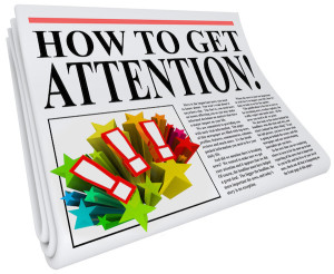 How to Get Attention Newspaper Headline Exposure