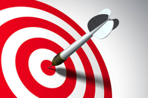 Increase Your Profits Bullseye target